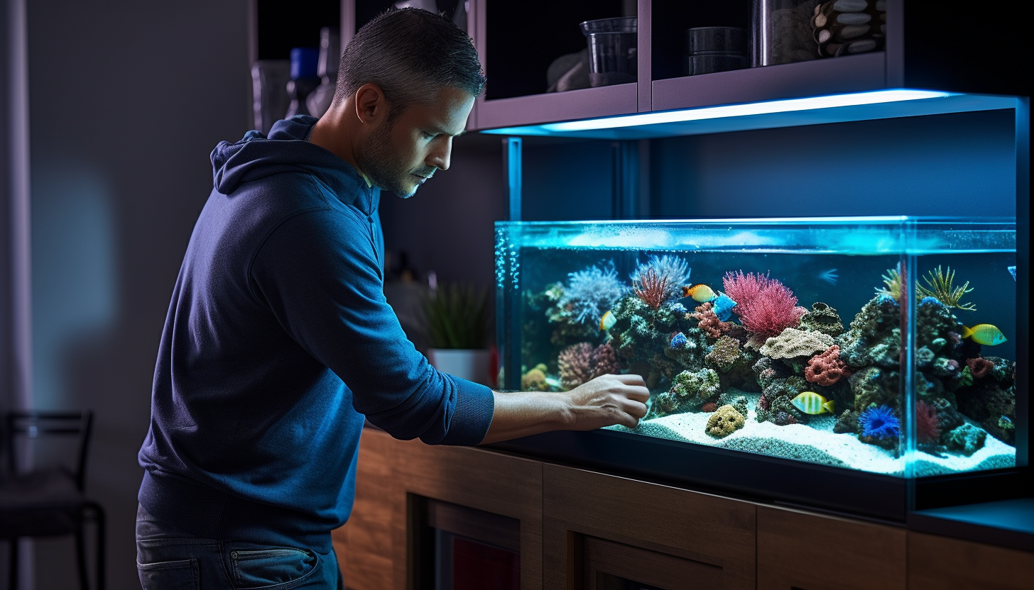 Cleaning a Saltwater Tank