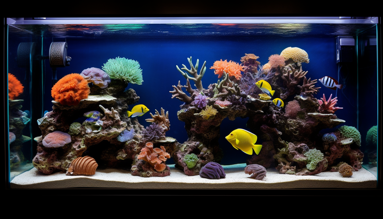 Medium Sized Saltwater Aquarium